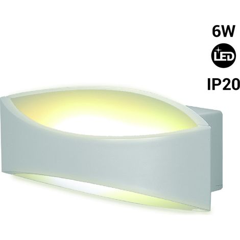 LED-Wandleuchte mit doppeltem Lichtaustritt - IP20 - 3000K - 6W