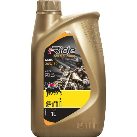 ENI 153881 - ENI I-RIDE MOTO 20W50 , 1 LITRO