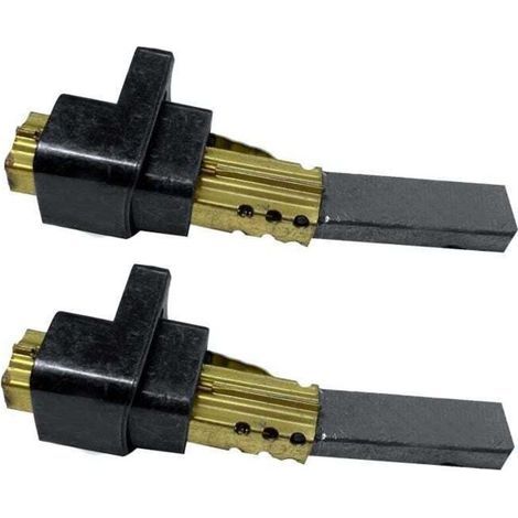 Brosse à charbon moteur aspirateur – Lot de 2 pièces haute qualité, dimensions 6,5 × 11 × 32 mm, compatible LG (1/5)