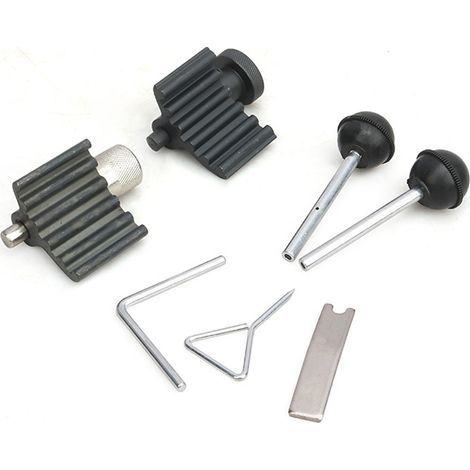 DOLASO Timing-Werkzeugsatz für Audi Seat Skoda Volkswagen VAG 1.4 1.9 2.0 TDi Einspritzpumpe und 1.2 1.6 2.0 TDi Common Rail Pin Riemenscheibe T10100 T10050 T20102 T10060A T10115 (1/5)