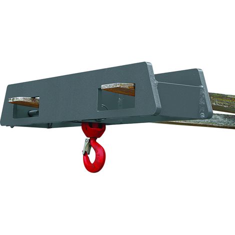 STIER Lasthaken Stapler-Aufsatz 5000kg anthrazitgrau (1/5)