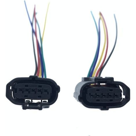 Connecteur radar de débitmètre d'air compatible avec Toyota Camry, Corolla, Prado, RAV4, Reiz, Crown et Corolla -- JB1345-5P