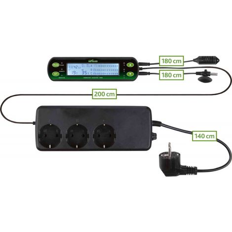 Trixie 76125 Reptiland Digitaler Thermo-/Hygrostat (1/2)