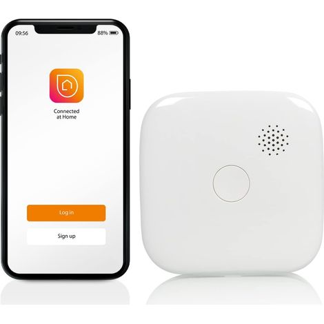 Détecteur de fumée connecté FSM-12601-85 DB - Conforme à la Norme EN-14604 (1/5)