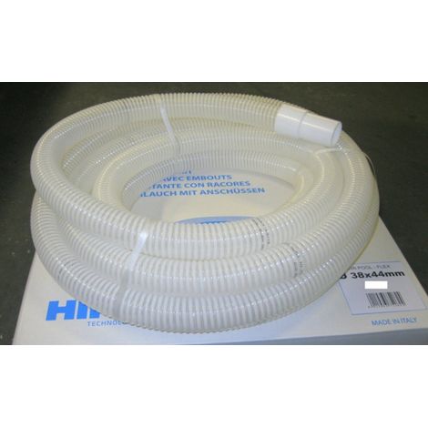 Tubo Spiralato Galleggiante EvaPool per Piscina Lunghezza 9 MT - Diametro mm. 38