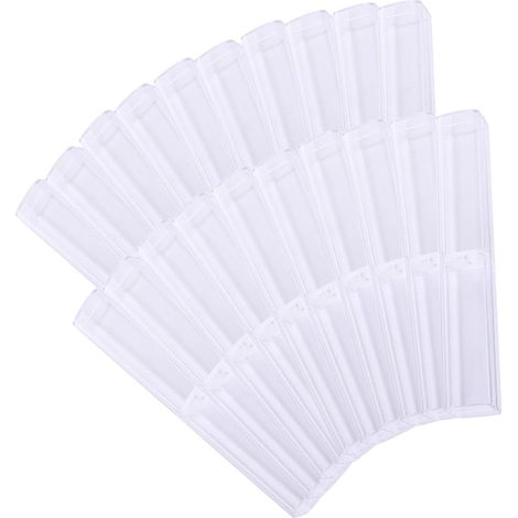 piece set of transparent plastic pen cases for storing