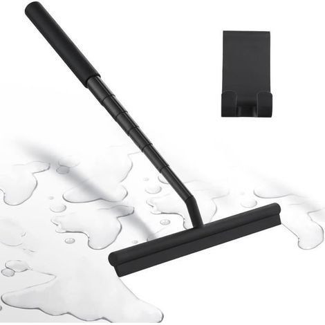 Raclette Douche,Raclette Silicone, Raclette De Douche, Raclette Sol, Grattoir Vitre, Adapté pour Verre, Miroirs,Carreaux, Les Sols (1/4)