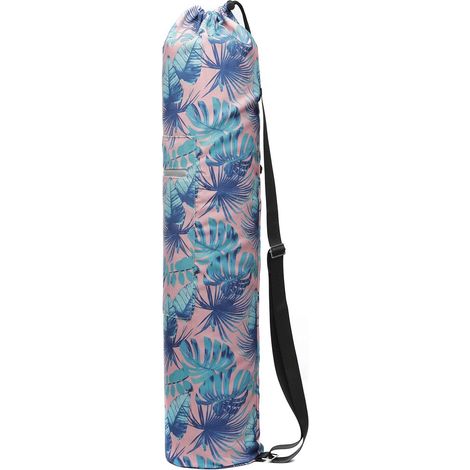 Tophances Yoga Mat Storage Bag with Reflective Storage Pockets and Full Zipper, Multicolor 07, 29.5  6.3 inches (1/5)