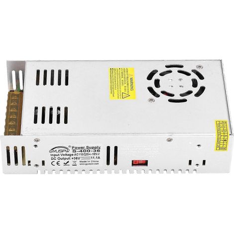 Schaltnetzteil 400 W, 36 V, 11 A Eingang AC 115/230 V, Schrittmotor-CNC-Fräsen-Kit