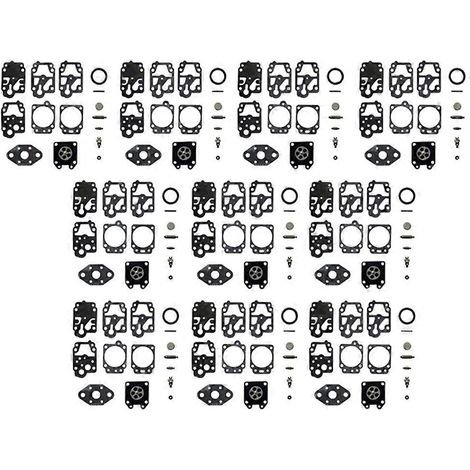 Juego de 10 piezas de reparación de carburador para Walbro K20-WYL WYL-240-1 WYL-242-1 WYL Ryobi Stihl Echo BE0() (1/5)