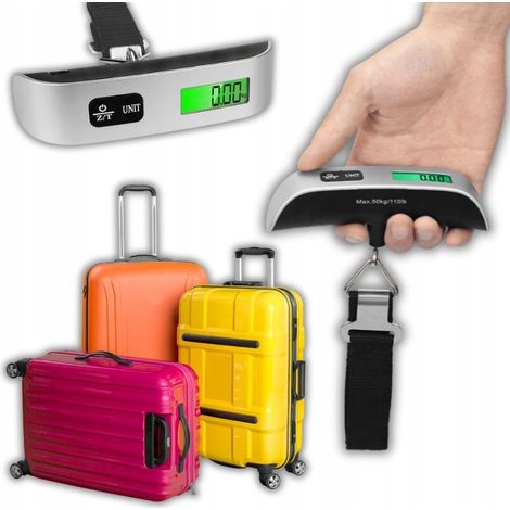 Báscula manual para equipaje de aeropuerto turístico. Manual para equipaje de hasta 50 kg. (1/5)