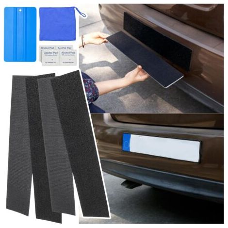 Adhesive Tape, License Plate Tapes, Double Sided Car Mounting Strip, Interactive Strong Hold Cuttable Backing for Vehicles, Trucks, Motorcycles, Easy Install Vehicle Accessories 3.94x19.69 Inches (1/4)