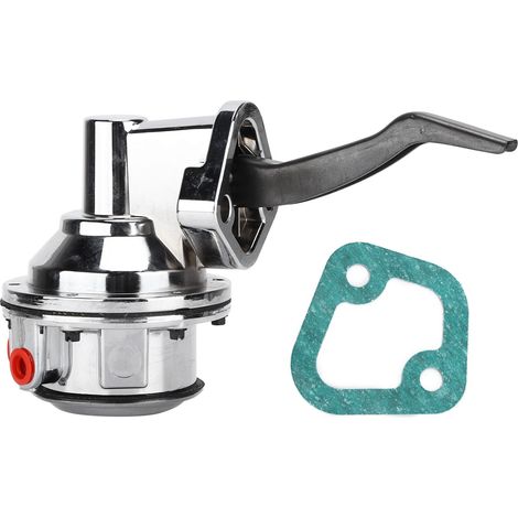 Pompe à carburant mécanique en aluminium chromé, remplacement pour moteur Ford FE V8 352 – 428 (1/5)