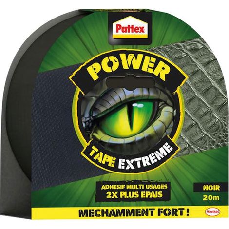 Power Tape Extreme Schwarzes Klebeband 20 m – Pattex