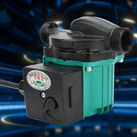 Pompe de surpression de circulation ultra-silencieuse automatique avec moteur à fil de cuivre 220 V 100 W 3/4 po (1/5)