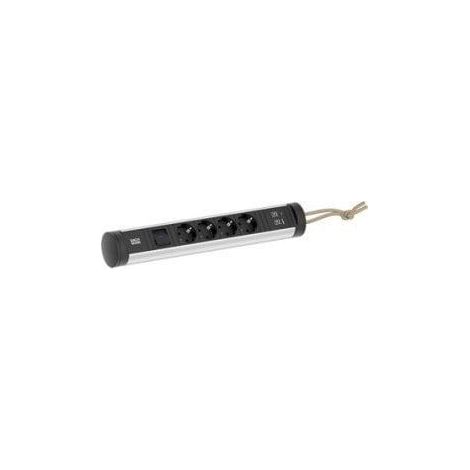 BACHMANN CYCLE Loop 4xCEE7/3 1xInterruptor 1xUSB A/C 22W 2,5m CEE7/7, 707.002