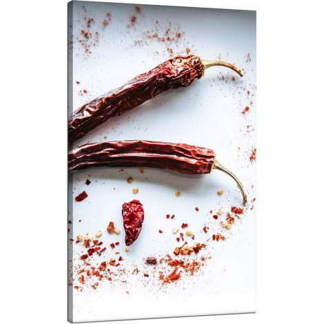 Peppers' Kitchen Leinwanddruck 70x120 cm