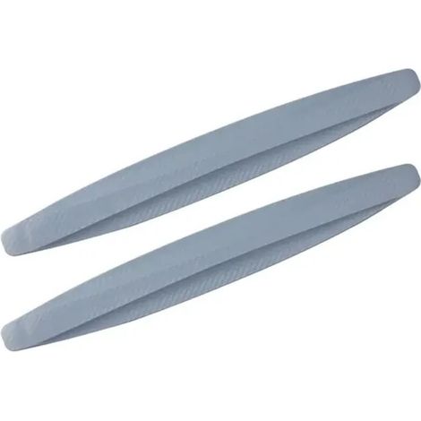 2 pièces voiture pare-chocs protecteur bande garde coin Protection bandes anti-rayures Crash lame Anti-collision Auto accessoires gris (1/5)