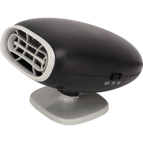 Chauffage de voiture 12 V 150 W avec ventilateur rotatif à 360° pour pare-brise, chauffage et refroidissement. Dégivreur de pare-brise pour véhicule. (1/5)