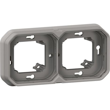Legrand Soporte estanco Plexo gris robusto IP55