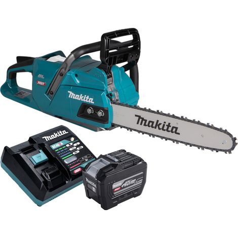 Makita UC 011 GE101 Sierra de cadena a batería 40 V máx. 35 cm sin escobillas + 1 batería de 8,0 Ah + cargador