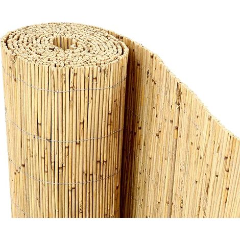 Tapete de junco natural de 100 x 600 cm (1/5)