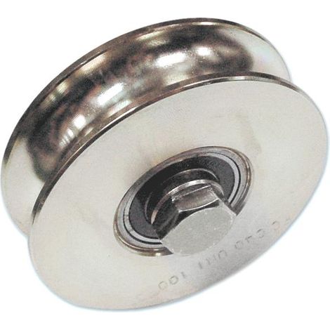 RUOTA X CANCELLI C/BULLONE FC315 Ø1650MM 1 CUSCINETTO GOLA U