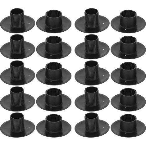 10 Pièces Coussinets de Baby-foot pour Tiges de Roulement, Accessoires de Jeu de Football de Table Amusant (1/4)