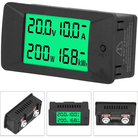 Energiezähler LCD-Digitalanzeige Spannung Strom Leistungsaufnahme Monitor DC 5‐12V PZEM‐025 (1/5)