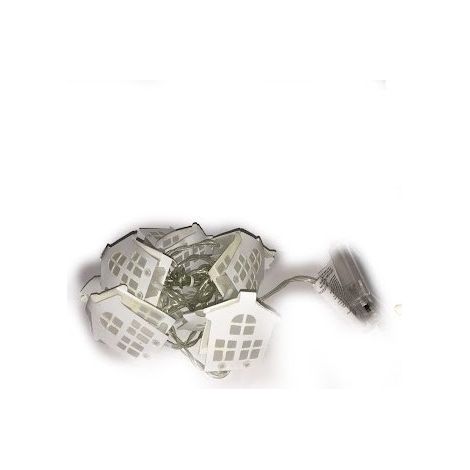 Casette LED 10 luci – decorazione natalizia a batteria – interno/ester (1/2)