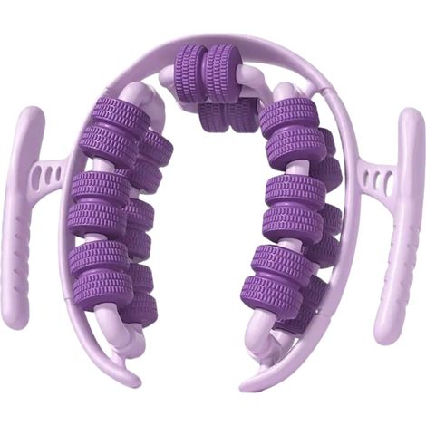 Rullo massaggiante anticellulite per gambe, anello fasciale, morsetto avvolgente a 360°, massaggio fasciale profondo, sollievo da dolori muscolari e gonfiori, dispositivo di massaggio manuale per il r