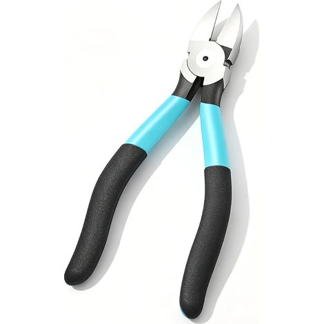 Pince Coupante Électricien de Précision, Petite Pince Coupante Diagonale 163 mm pour Fil et Câble, Outil de Coupe Précis pour Électronique, Bijoux, Artisanat et Bricolage à Domicile (1/5)