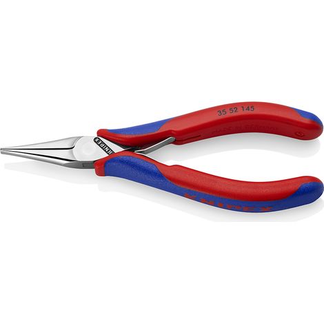 KNIPEX 35 52 145 Elektronik-Greifzange mit durchgestecktem Gelenk mit Mehrkomponenten-Hüllen 145 mm (1/7)