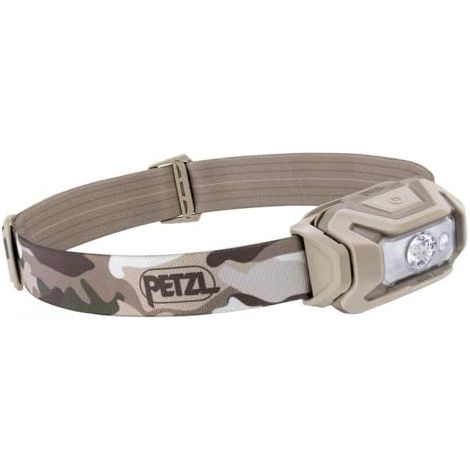 PETZL ARIA 1 LAMPE FRONTALE RVB - CAMOUFLAGE (450 LM) [NOUVELLE GÉNÉRATION] E069BB01