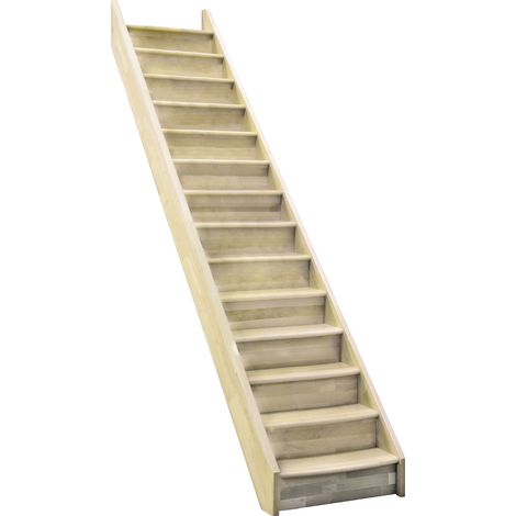 Minka Wangentreppe Home 300cm max. Geschosshöhe Fichte ohne Geländer