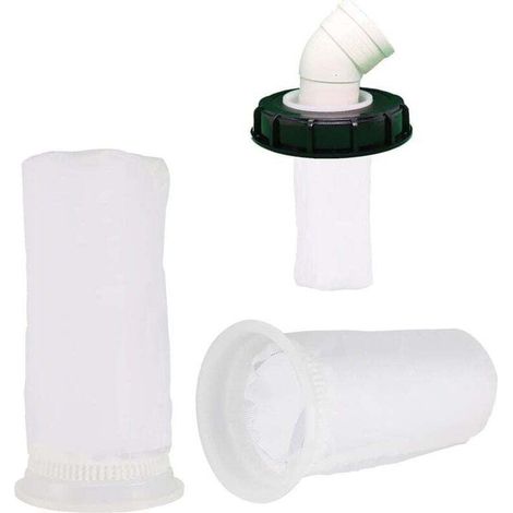 2 pcs Filtre de Rechange IBC 10.5 x 20.5 cm Filtre Eau de Pluie Filtres IBC Filtre de Rechange IBC Lavable, Filtre IBC pour Rservoir d\'eau de Pluie IBC