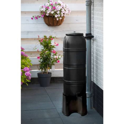 Support réservoir d'eau nature slimline plastique durable 43.5x30.5 cm (1/3)