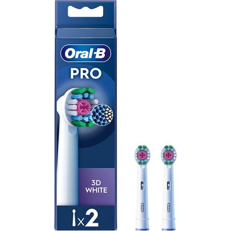 PACK DE 2 RECAMBIOS 3D WHITE ORAL B