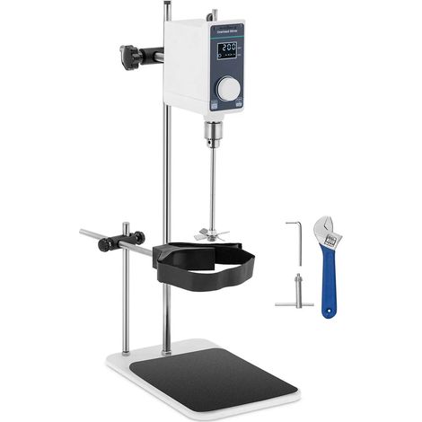 Agitador de laboratorio 50 a 1200 rpm 20 litros aluminio ABS 140008130 (1/4)