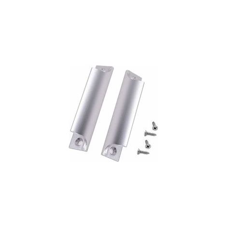 Poignée de porte coulissante - Poignee de meuble cuisine - Poignée de porte de balcon,Convient pour les portes coulissantes, les portes en bois (argent 2pcs) (1/5)