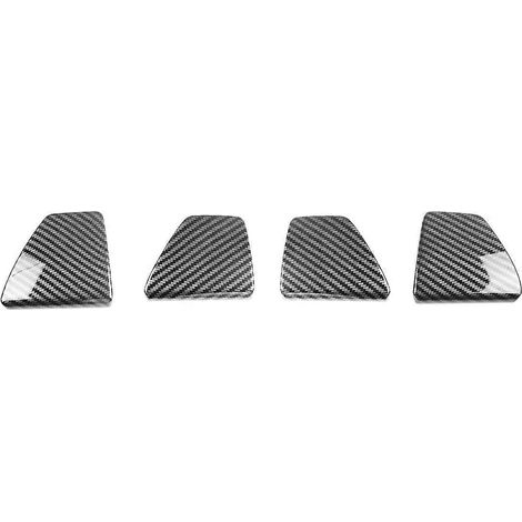 Für 2020 - 2022 GN Fließheck Carbon Faser Dashboard Vent Outlet Rahmen Abdeckung Trim RHD (1/5)