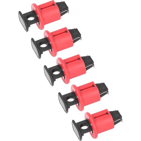 Dispositif de verrouillage miniature pour disjoncteur (lot de 5) - Interrupteur standard de qualité industrielle (1/5)