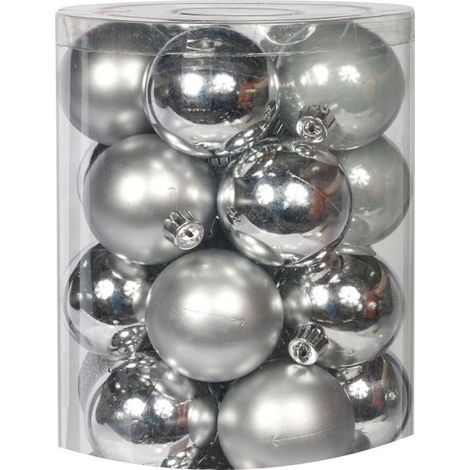TrendLine Christbaumkugeln 16 Stk Ø 4 cm Weihnachtskugeln Weihnachtsbaumkugeln (1/3)