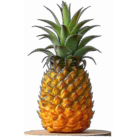 Realistische künstliche Früchte, künstliche Ananas zur Präsentation (1/4)
