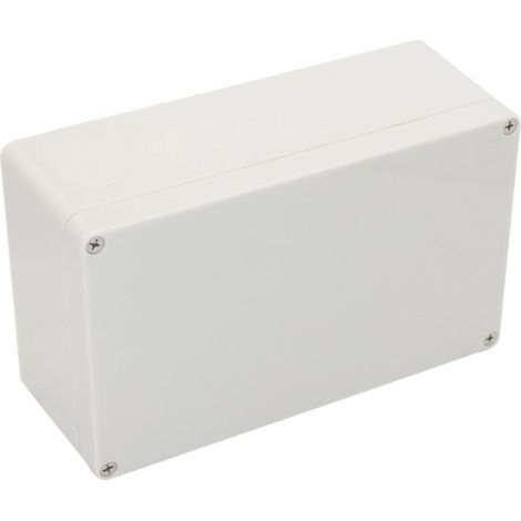 pair Aiperq – Boîte de dérivation étanche IP65 – Plastique ABS 200x120x75mm – Pour projets électroniques – Résistante aux intempéries