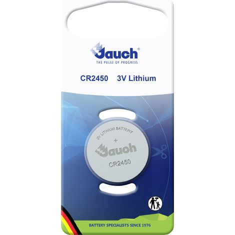 Jauch Quartz Knopfzelle CR2450 3 V 1 St. 610 mAh Lithium