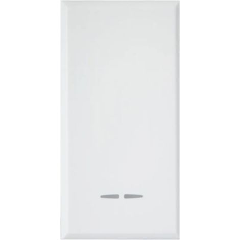 Interruttore unipolare illuminabile 1 modulo Bianco Whitek S44 Ave 446001