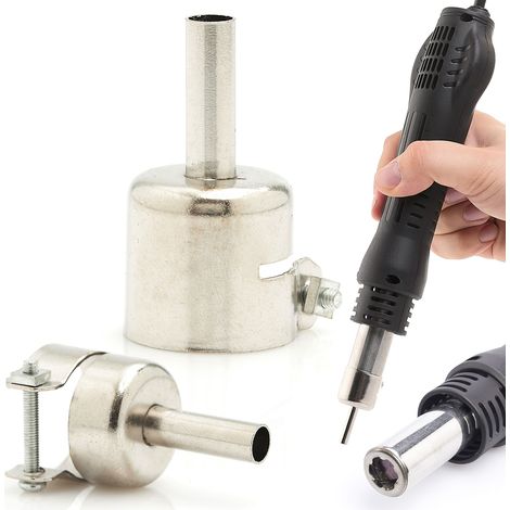Gerade Düse, kurzer Durchmesser 7 mm / Länge 20 mm 1195 für Heißluft-Lötstation