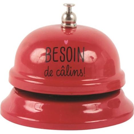 Campana de mesa de metal - Abrazo