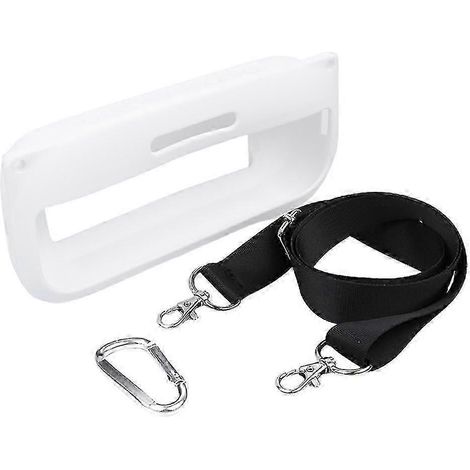 Housse de protection en silicone blanche pour enceinte sans fil portable Soundlink Flex (1/5)